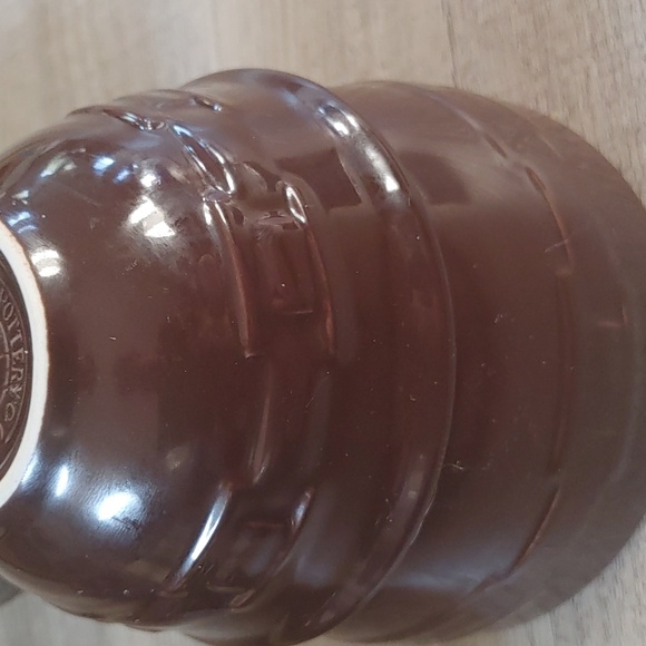 Longaberger Pottery Woven Traditions Brown - Picture 3 of 4